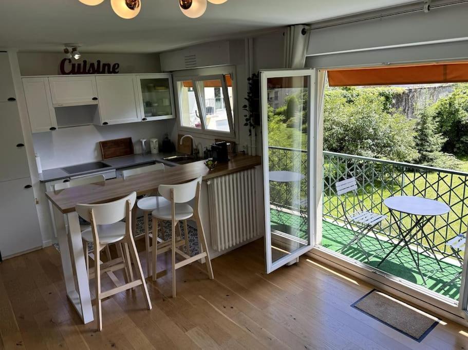 Superbe Appartement Avec Belle Vue Jardin Paryż Zewnętrze zdjęcie