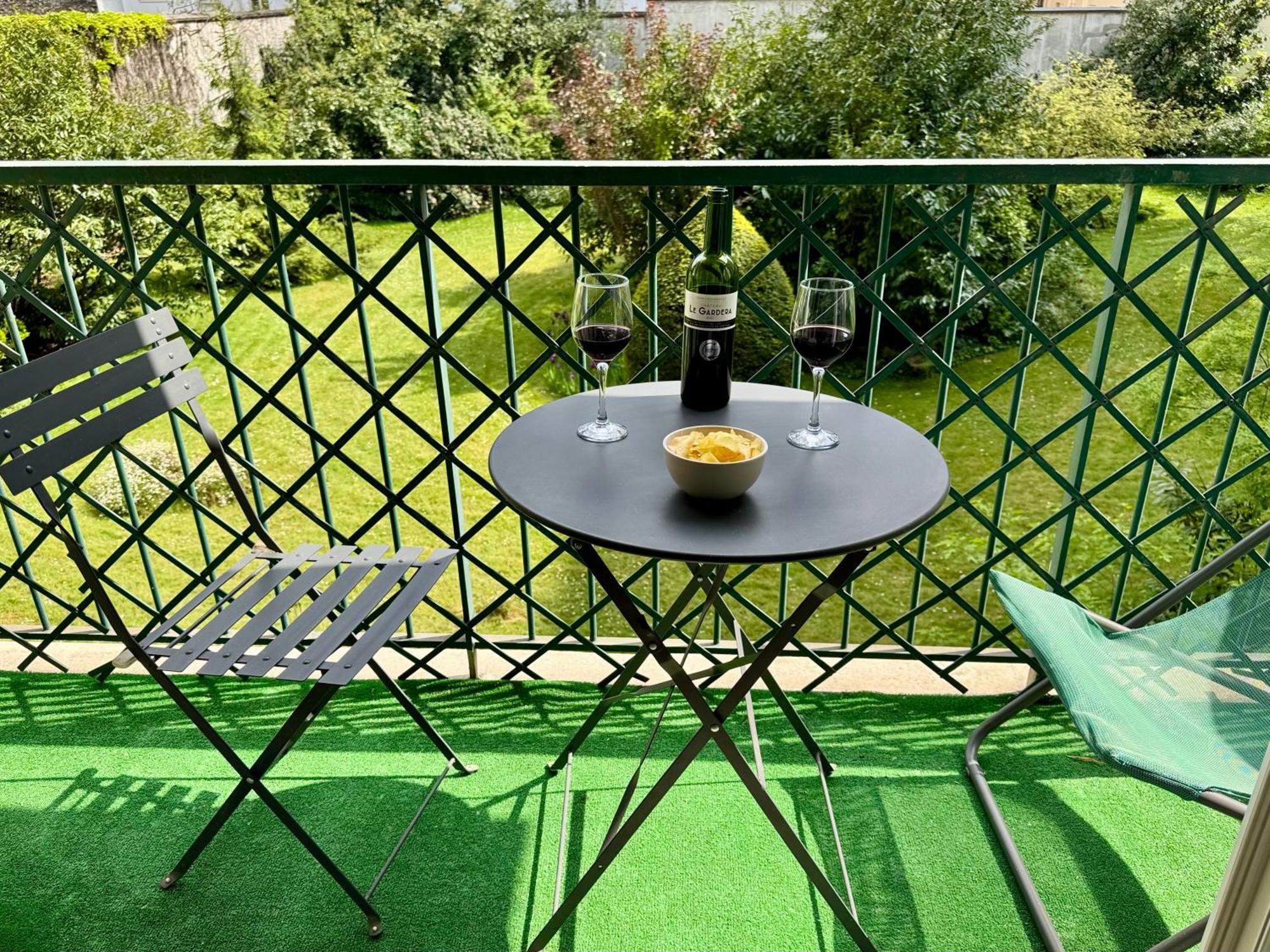 Superbe Appartement Avec Belle Vue Jardin Paryż Zewnętrze zdjęcie